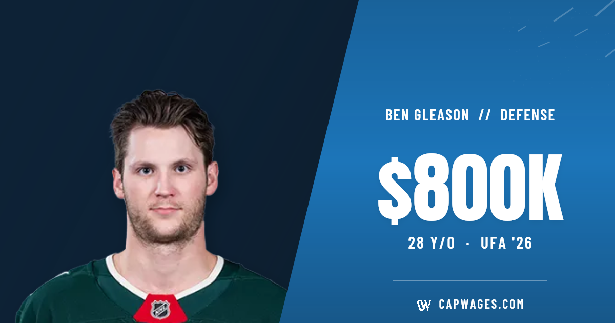 Ben Gleason | 1yrs x 800K (MIN)