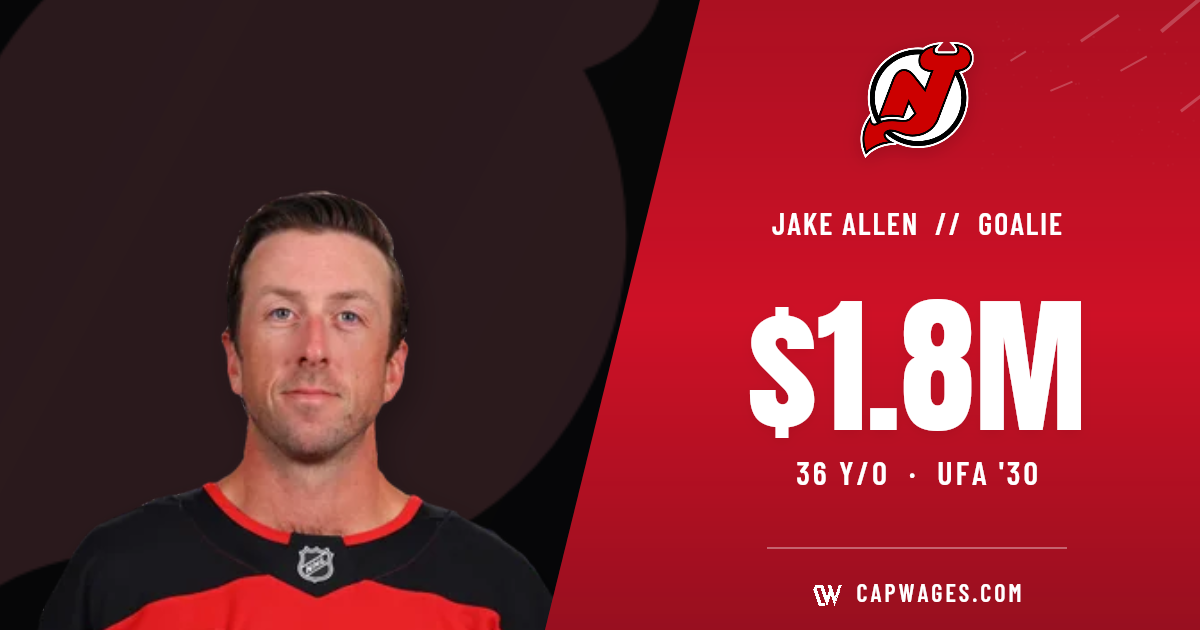 Jake Allen | 5yrs x 1.800M (NJD)
