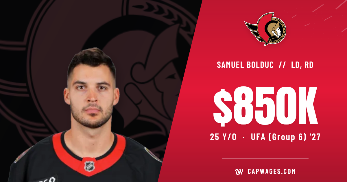 Samuel Bolduc | 1yrs x 850K (OTT)